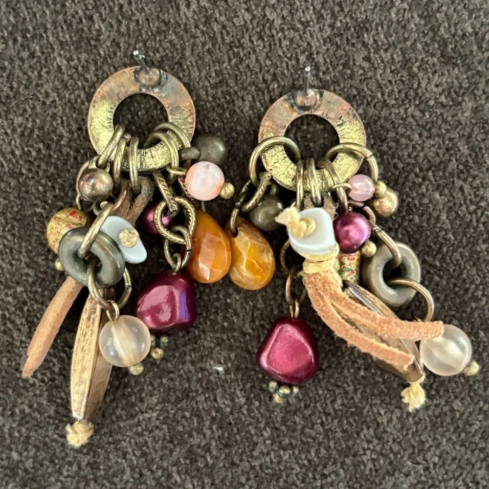 Maximalist Beaded Earrings